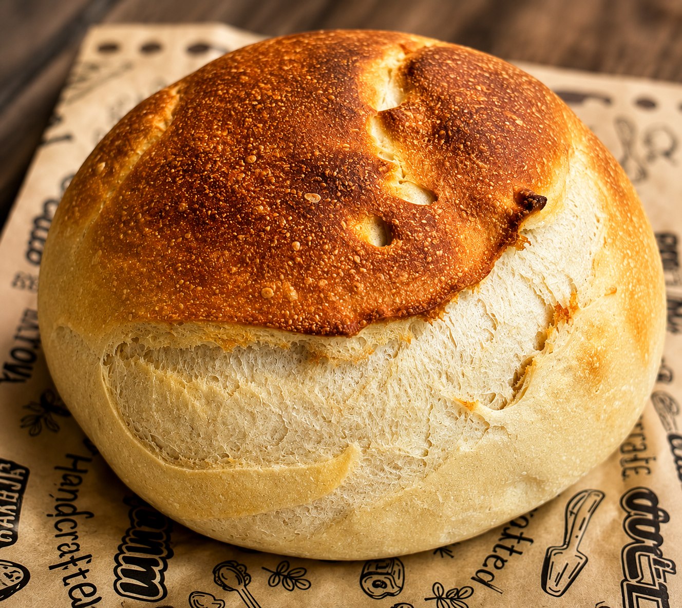 Fresh baked sourdough